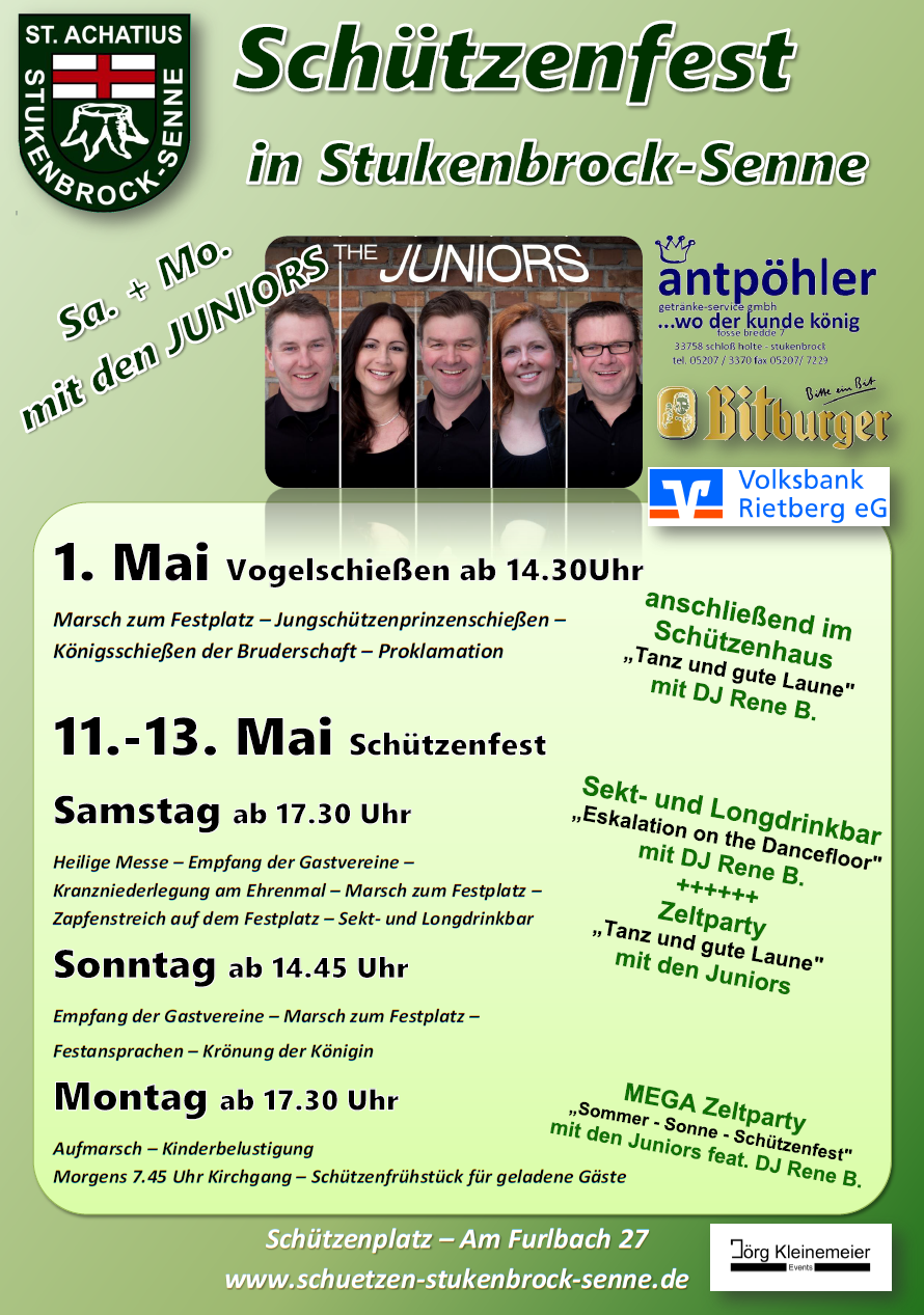 Plakat Schützenfest